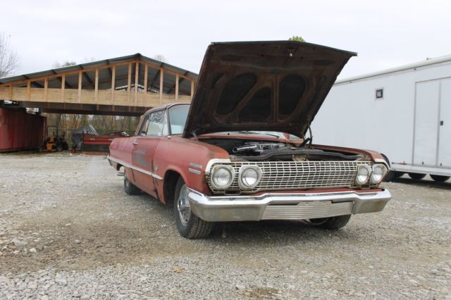 1963 Chevy Impala Super Sport 409 Original Barn Find Chevrolet 1963 Chevrolet Impala