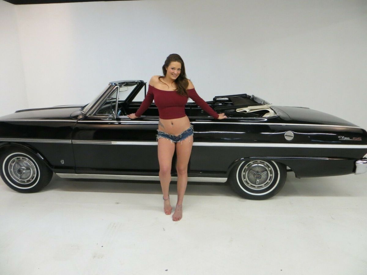 1963 Chevy NOVA RARE ONE YEAR ONLY CONVERTIBLE WITH SS PACKAGE CLASSIC 62 64 1963 Chevrolet Nova SS