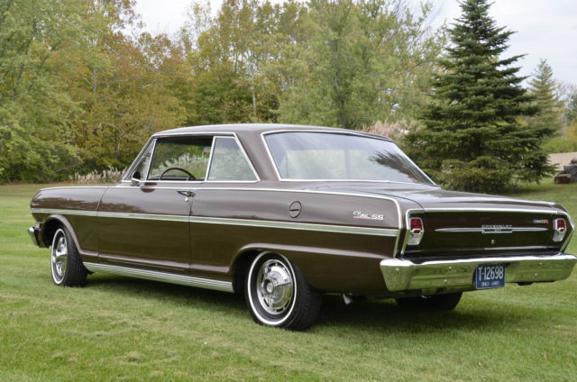 1963 CHEVY NOVA SS 2DR 6CYL AT FRESH RESTORATION ON CLEAN CAR VERY NICE 1963 Chevrolet Nova SS