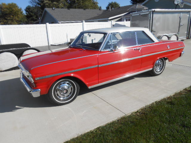 1963 CHEVY NOVA SS 2DR HT V-8 AT 1963 Chevrolet Nova SS