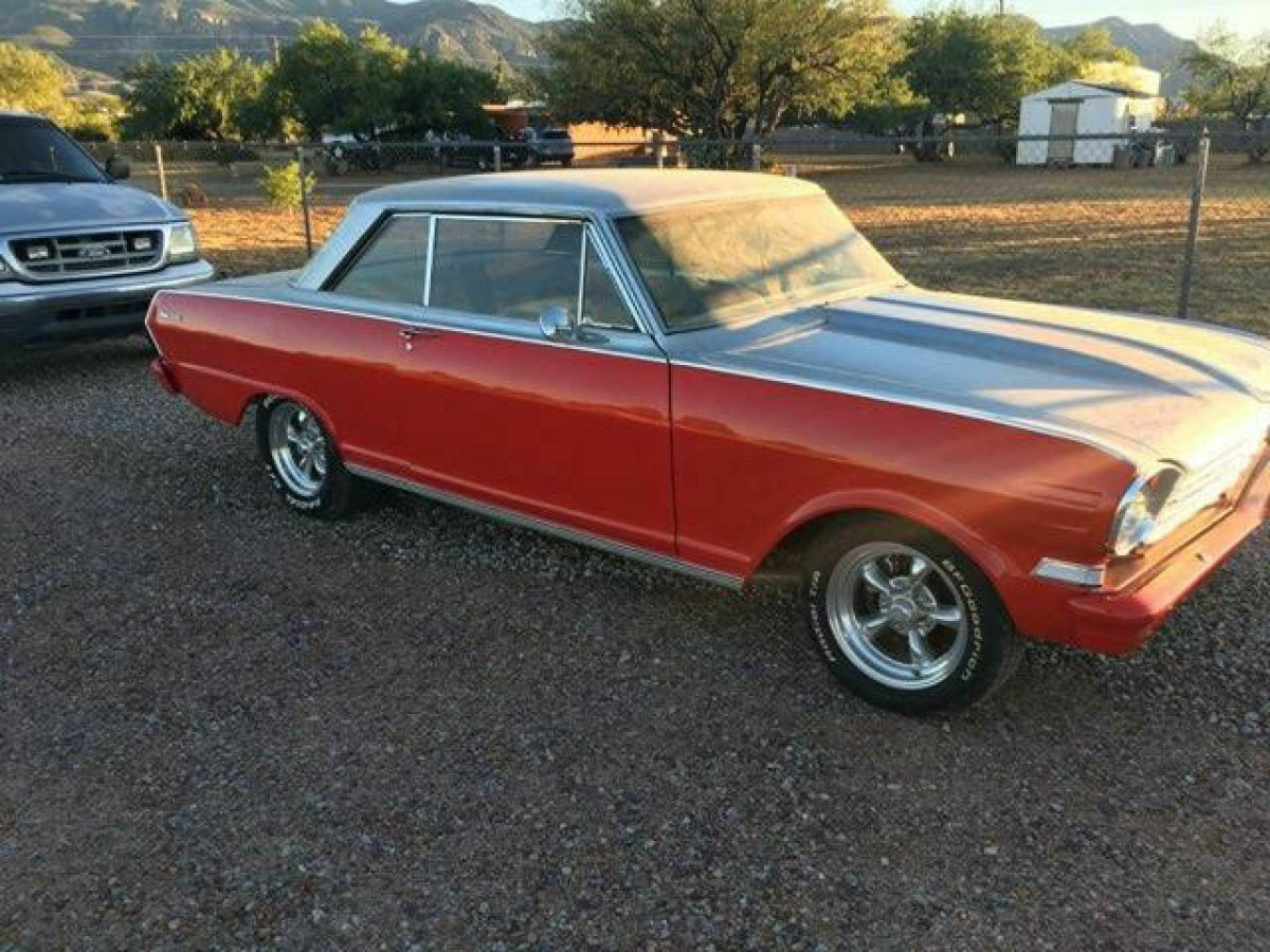 1963 CHEVY NOVA,ROLLER,NEW PANT,INTERIOR,10 BOLT POSI,4 BAR REAR,MUSTANG 2 FRONT 1963 Chevrolet Nova