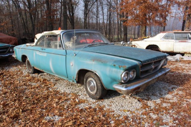 1963 Chrysler 300 Convertible Pace Setter Car (with parts car and spare parts) 1963 Chrysler 300 Series