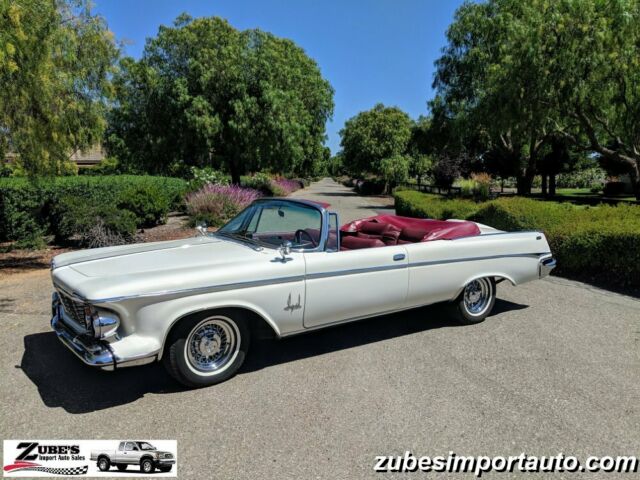 1963 CHRYSLER IMPERIAL CROWN CONVERTIBLE 413CI V8 AC CAR 1 OF 531 BUILT 1963 Chrysler Imperial Crown