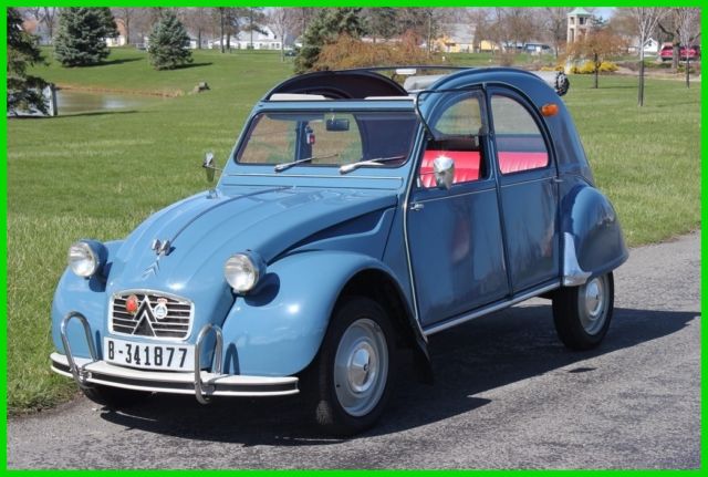 1963 CITROEN 2CV IN EXCEPTIONAL ORIGINAL CONDITION 1963 Citroën 2CV