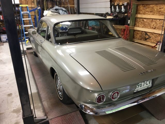 1963 CORVAIR 500 COUPE, 2DR, ALL ORIGINAL, 25,726 MILES, LIKE NEW 1963 Chevrolet Corvair 500 coupe