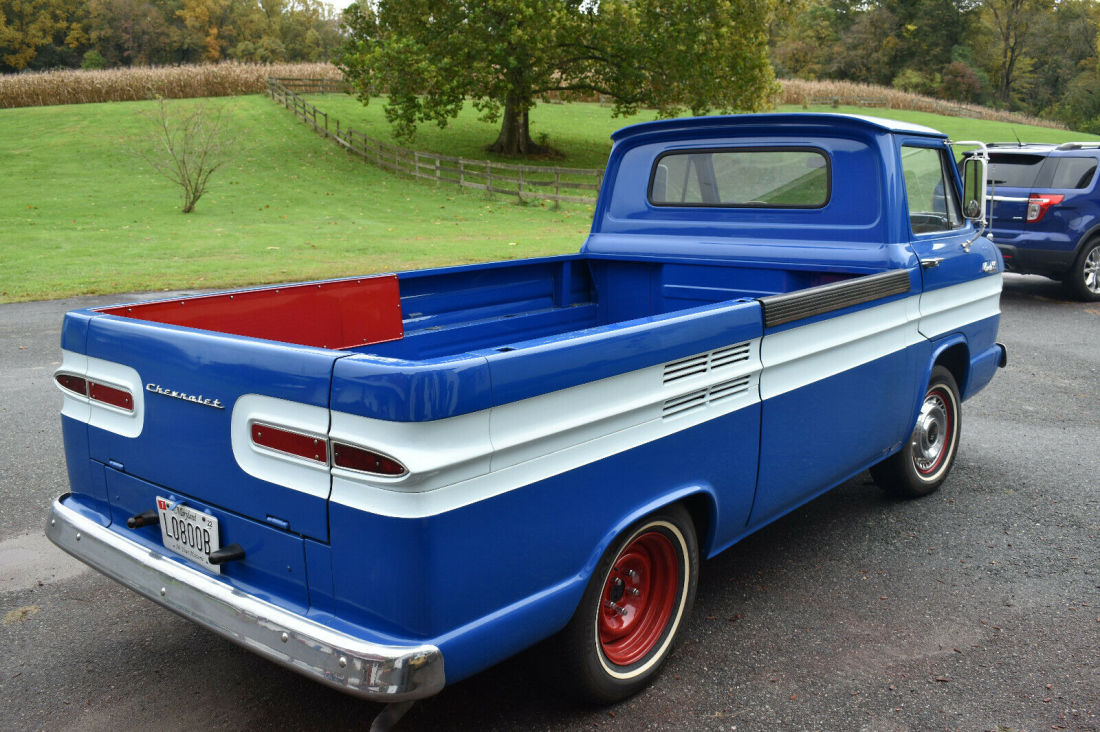 1963 Chevrolet Corvair RAMPSIDE PICKUP HALF TON RESTORED - photo 4