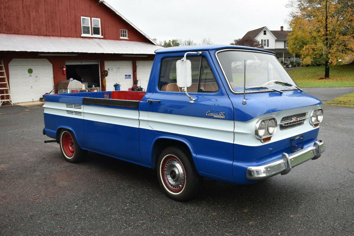 1963 Chevrolet Corvair RAMPSIDE PICKUP HALF TON RESTORED - photo 5
