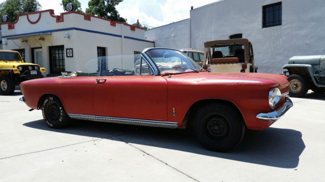 1963 Corvair Monza 900 Spyder Convertible 1963 Chevrolet Corvair