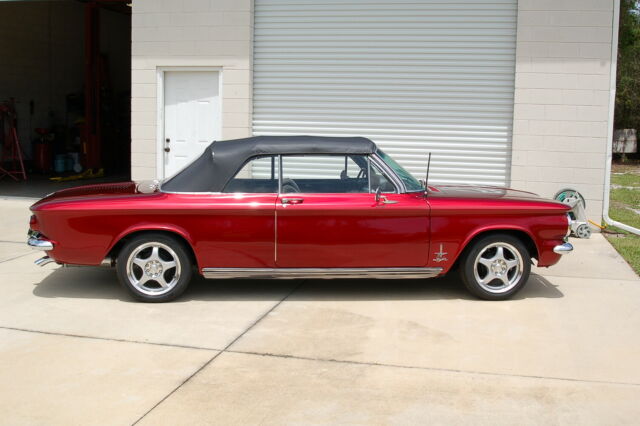 1963 CORVAIR MONZA SPYDER CONVERTIBLE, RESTO-MOD JUST COMPLETED 1963 Chevrolet Corvair Monza 900 Spyder