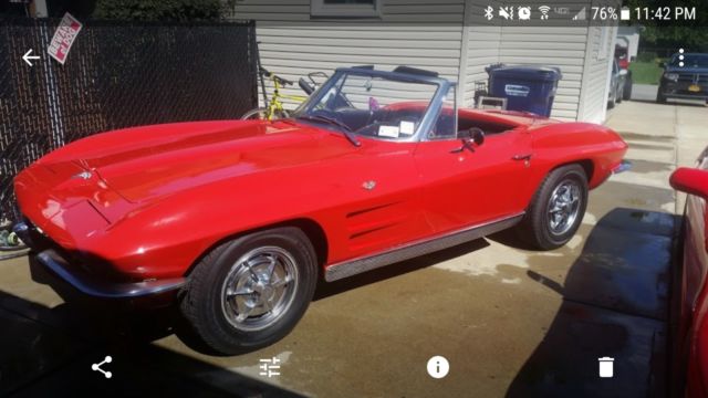 1963 Corvette convertable frame off restore 1963 Chevrolet Corvette