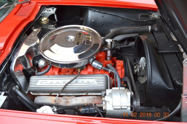 1963 Chevrolet Corvette CONVERTIBLE 327 4SPD BOTH TOPS - photo 2