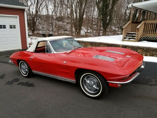 1963 Corvette Convertible with hardtop 327/340hp low miles! 1963 Chevrolet Corvette