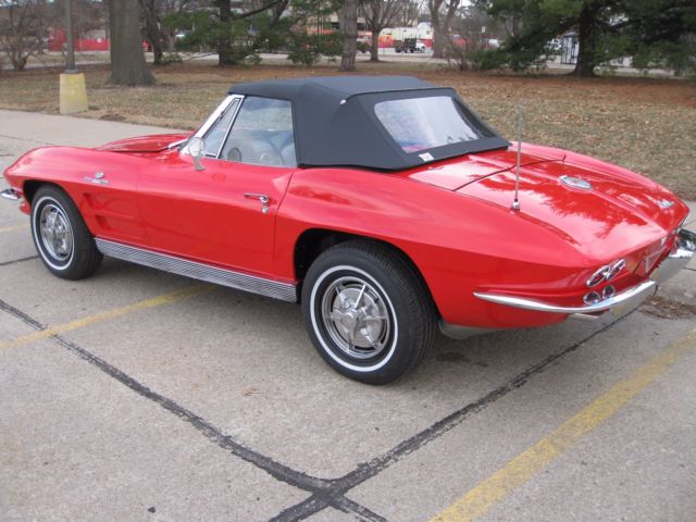 1963 CORVETTE FUEL INJECTED CONVERTIBLE FRAME OFF RESTORED 1963 Chevrolet Corvette