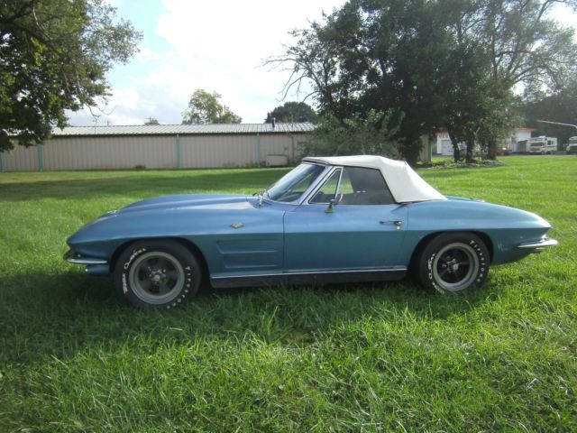 1963 Corvette just out of 40 year storage 340 hp runs good great body and frame 1963 Chevrolet Corvette
