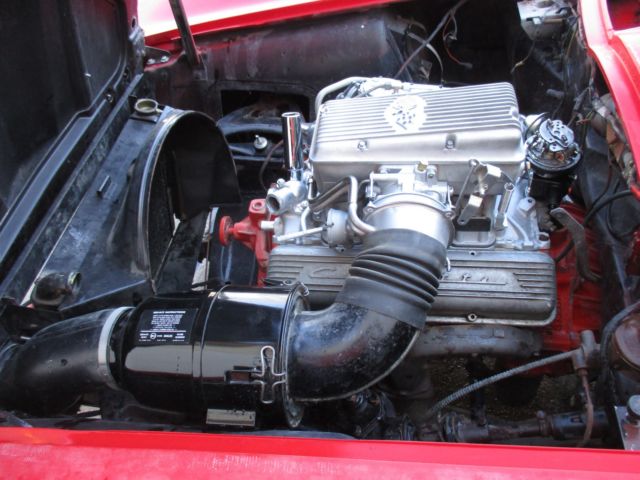 1963 CORVETTE SPLIT WINDOW SPORT COUPE 327/360 FUEL INJECTION PROJECT 900 BLACK! 1963 Chevrolet Corvette STING RAY