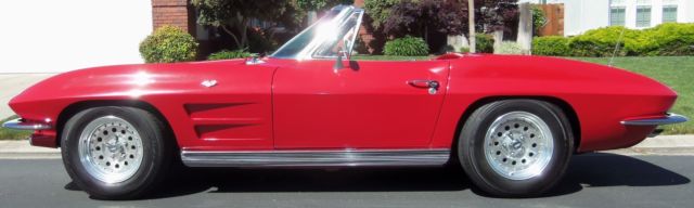 1963 Corvette Sting Ray Convertible 327 4 Speed California Car Head Turner L@@K< 1963 Chevrolet Corvette Convertible