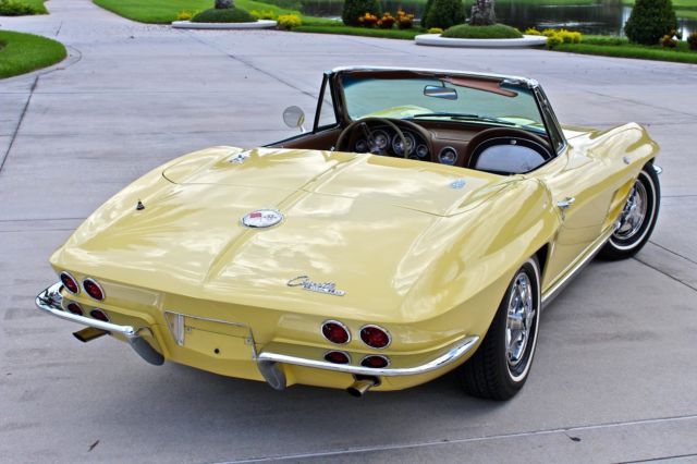 1963 Chevrolet Corvette New Saddle Tan Interior - photo 11