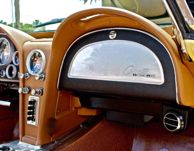 1963 Chevrolet Corvette New Saddle Tan Interior - photo 13