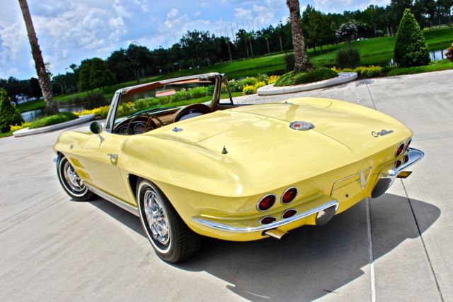 1963 Chevrolet Corvette New Saddle Tan Interior - photo 6