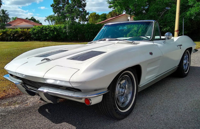 1963 Corvette with RARE Factory A/C - 1 of 50 Convertibles w/Factory A/C 1963 Chevrolet Corvette