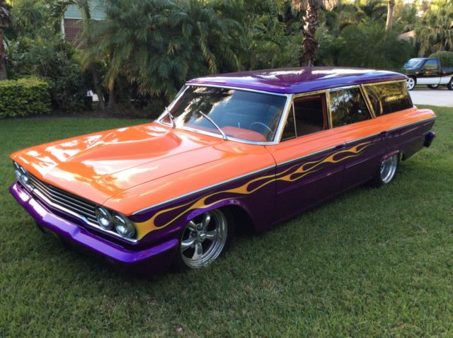 1963 custom ford galaxie wagon top notch $65000 invested 1963 Ford Galaxie Custom 500