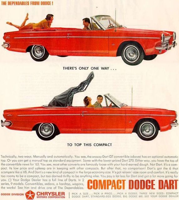 1963 Dodge Dart Convertible 270 - photo 2
