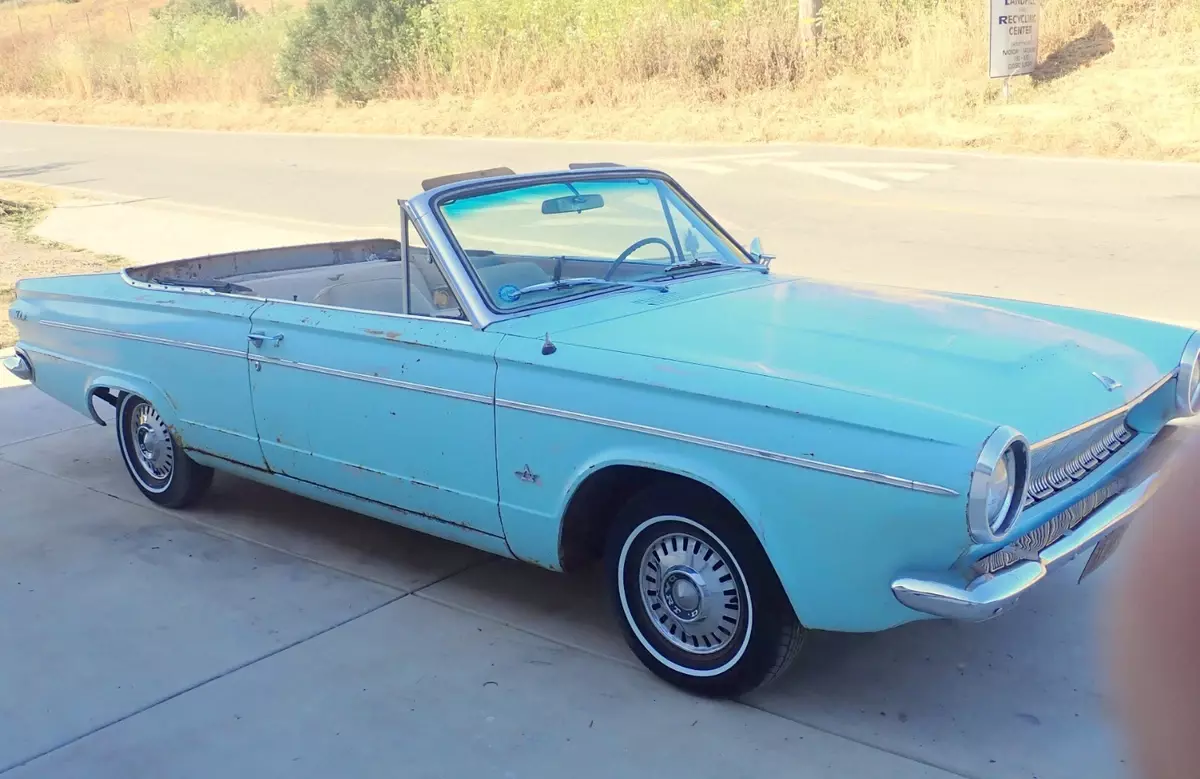 1963 Dodge Dart GT Convertible Original CA Car Estate Find Runs/Drives TRUE GT! 1963 Dodge Dart GT