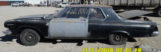 1963 Dodge Polara 2 Door Hard Top Project Car CLEAR TITLE 1963 Dodge Polara