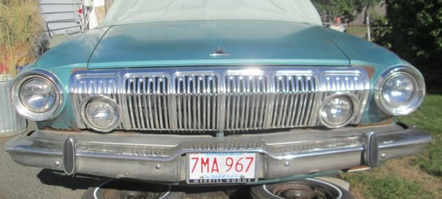 1963 Dodge Polara 383 motor All original bought from 1st owner 53,118 orig miles 1963 Dodge Polara
