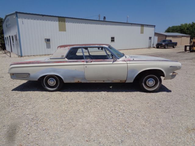 1963 Dodge Polara 500 2 Dr HT Project Car Max Wedge Super Stock Buckets & consol 1963 Dodge Polara