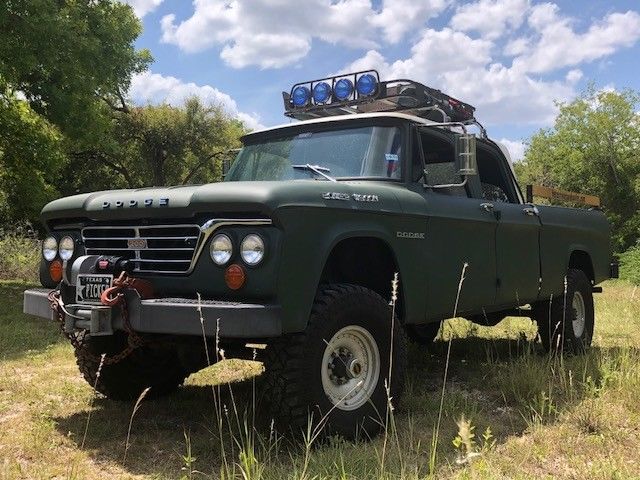 1963 DODGE POWER WAGON CREWCAB, TEXAS TRUCK, RESTO MOD. VERY NICE! 1963 Dodge Power Wagon DODGE POWER WAGON