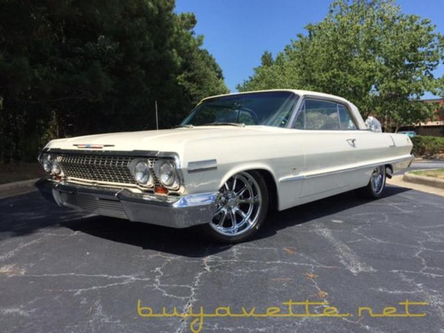 1963 Ermine White Impala Buyavette inc Atlanta 1963 Chevrolet Impala Coupe