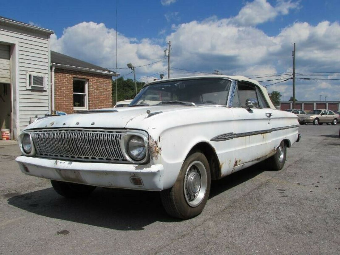 1963 FALCON FUTURA CONVERTIBLE, Factory 260 V8, F code !! LOW LOW RESERVE ! 1963 Ford Falcon CONVERTIBLE
