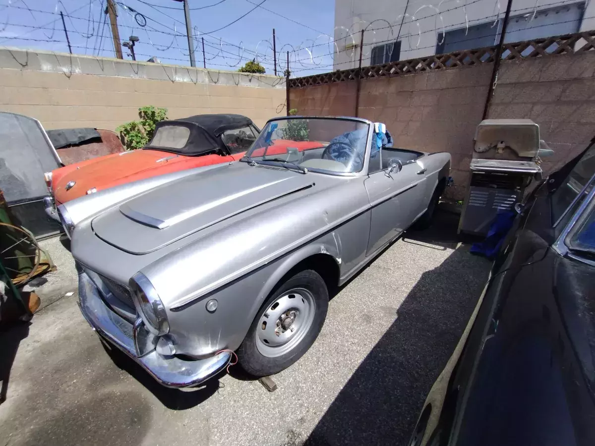 1963 Fiat 1200 Spider Convertible New Interior & Chrome Work, No Rust 1963 Fiat 1200 Spider