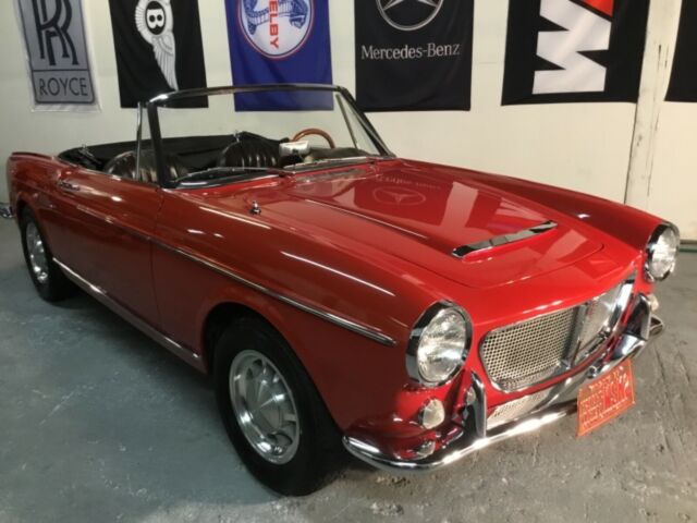 1963 fiat 1200 spider very rare frame off restoration runs and drives great 1963 Fiat 1200