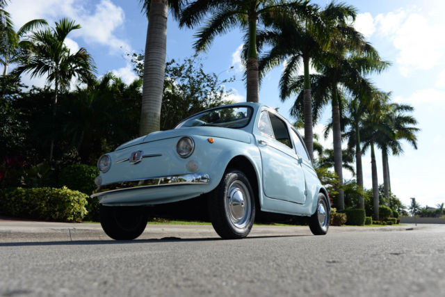 1963 Fiat 500 Trasformabile 500D SEE VIDEO!! - photo 8