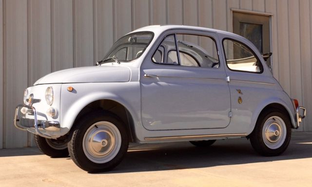 1963 FIAT 500 Type 110 Very rare and in excellent condition Open Top 1963 Fiat 500 D