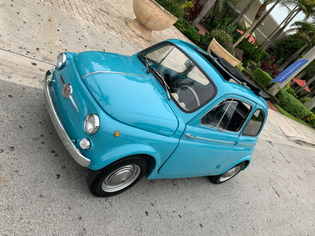 1963 Fiat 500D classic similar to 600 jolly austin mimi alfa romeo spyder GT 1963 Fiat 500 Transformable Restored! SEE VIDEO!