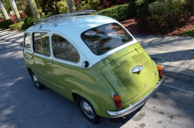 1963 Fiat 500 600D Multipla Rare Model SEE VIDEO!!!!!!!! - photo 6