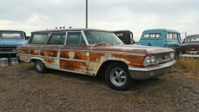 1963 Ford Country Sedan Station Wagon - Patina - Surf Wagon - Cruiser - Rat Rod 1963 Ford Country Sedan