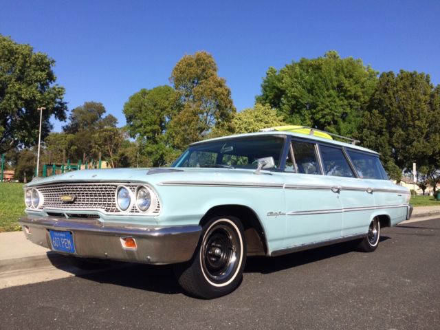 1963 Ford Country Sedan wagon 1963 Ford Galaxie