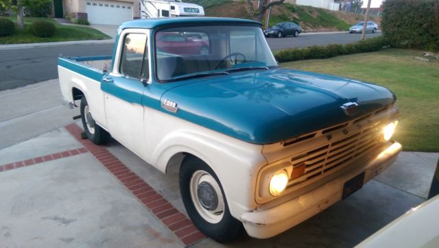 1963 Ford F-100 Base Standard Cab Pickup 2-Door 4.3L 1963 Ford F-100 Base Standard Cab Pickup 2-Door