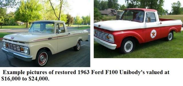 1963 Ford F-100 Base Standard Cab Pickup 2-Door - photo 11