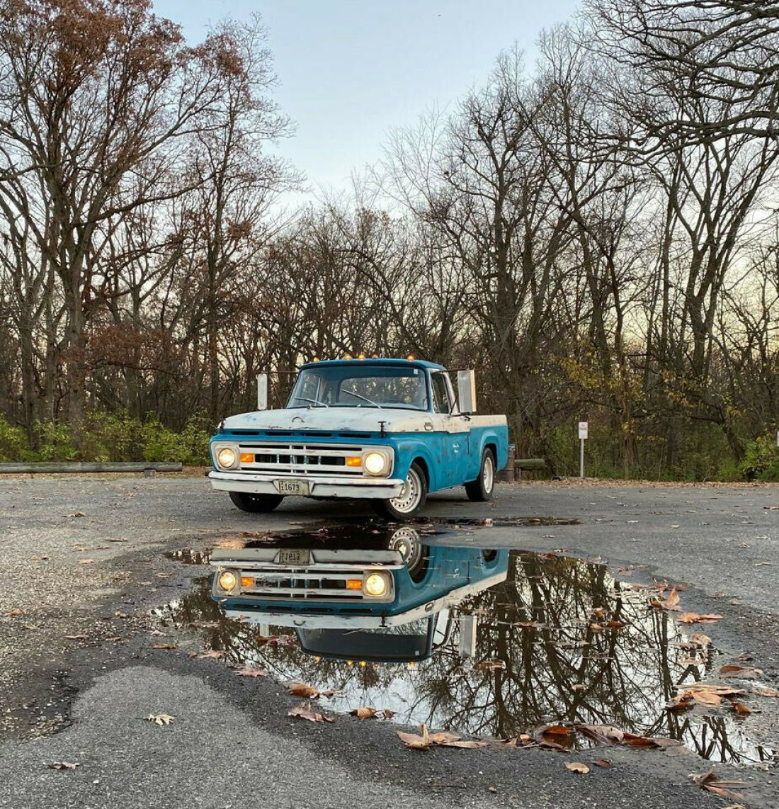 1963 Ford F-100 resto-mod on Crown Vic chassis. 1963 Ford F-100