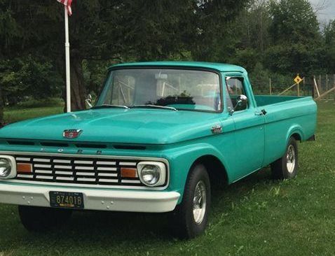 1963 Ford F-250 36,000 Original Miles, Third Owner 1963 Ford F-250