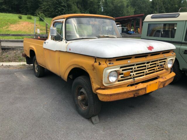 1963 Ford F100 4X4 Regular Cab 8 Cyl, 4 Speed Manual 1965 Ford F-100 --