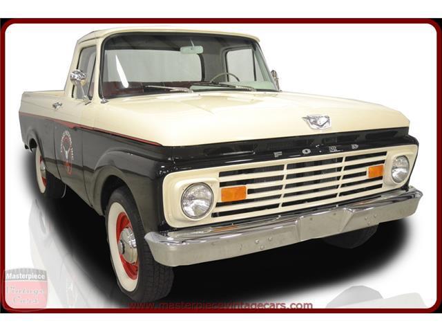 1963 Ford F100 Custom "4-Wheel Drive" Pickup 62423 Miles Corinthian White & Rave 1963 Ford F-100 Custom "4-Wheel Drive" Pickup