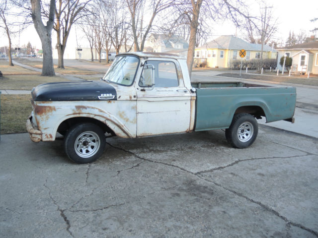 1963 FORD F100 Perfect Patena Rat Rod 1963 Ford F-100