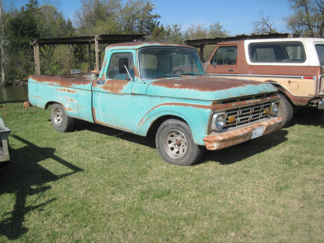 1963 Ford F100 Pickup / 6 Cylinder / Runs & Drives / Needs Restored or Parts 1963 Ford F-100 Some and most good