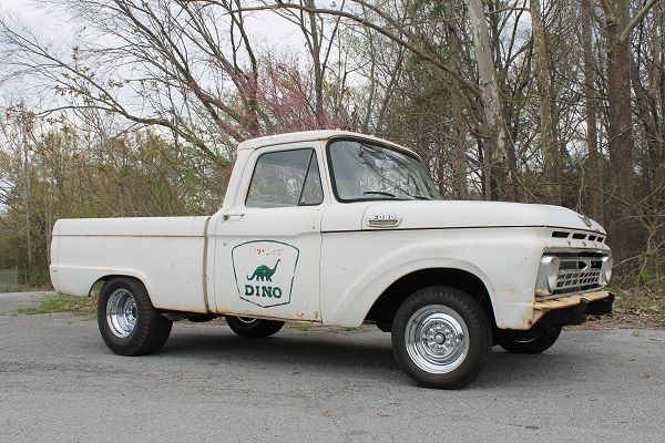 1963 Ford F100 Short Bed Pickup SWB f-100 302 SBF Small Block Gasser Hot Rod 1963 Ford F-100